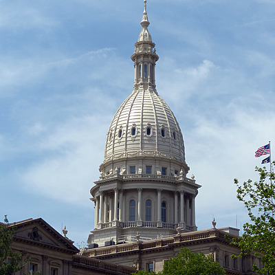 Michigan State Capitol by Nate Lindsey