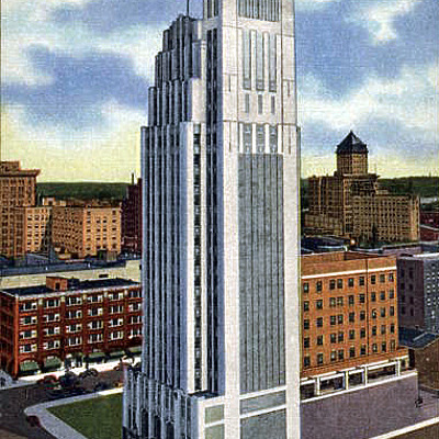 Liberty Tower by Wilkie News Co.