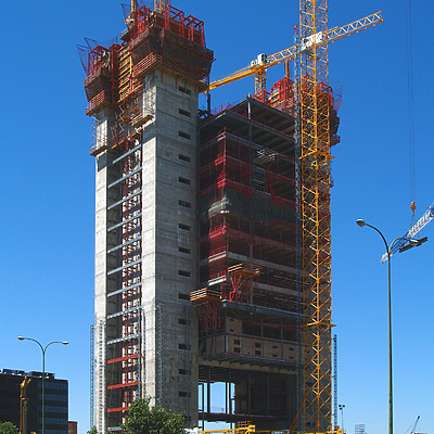Torre Caja Madrid by Cesar Serrano