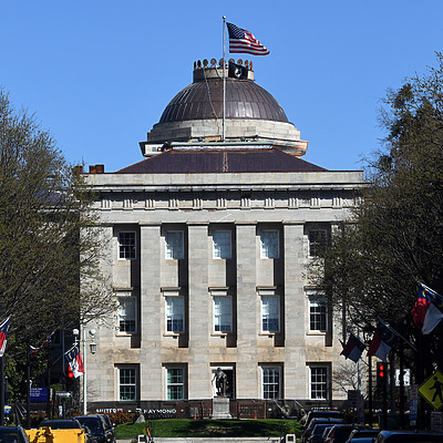 North Carolina State Capitol by John W. Cahill