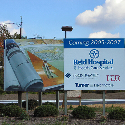 Reid Hospital by James Peacock