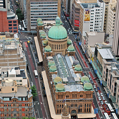 Queen Victoria Building by John Bek