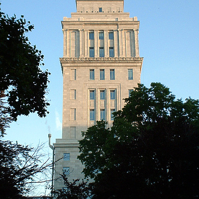 Union County Courthouse Tower Building by John Cahill
