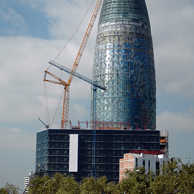 Torre Agbar by David Guija