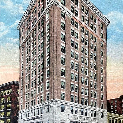 Select Bank Building by The Heyboer Stationary Co.