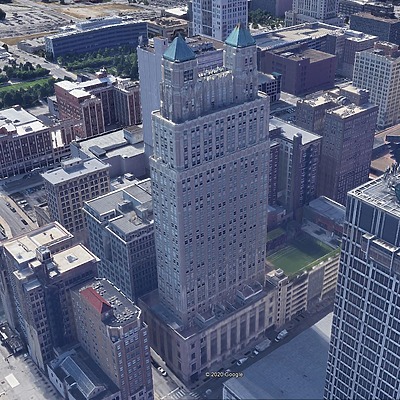 909 Walnut Street by Google Earth