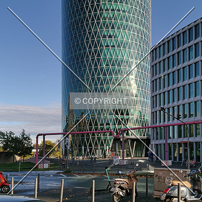 Westhafen Tower by Nephilim