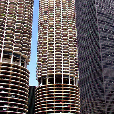 Marina City I by Daniel Kieckhefer