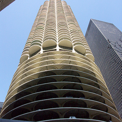 Marina City I by Marshall Gerometta