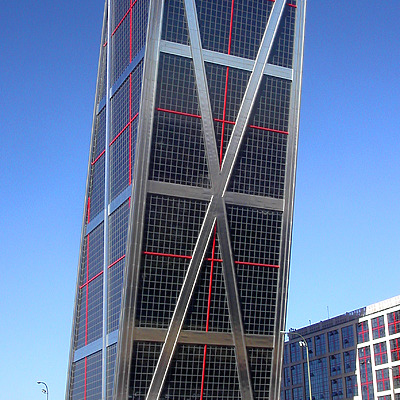 Puerta de Europa I by Cesar Serrano