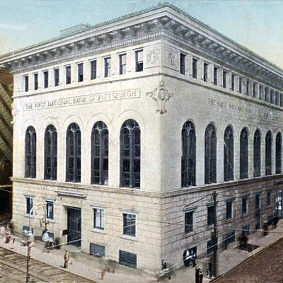 First National Bank Building by A. C. Bosselman & Co.