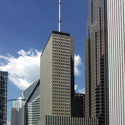 One Prudential Plaza by Marshall Gerometta