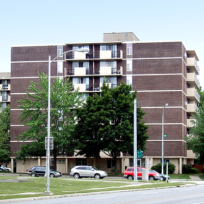 Troy Towers Apartments - North Towers by John Cahill