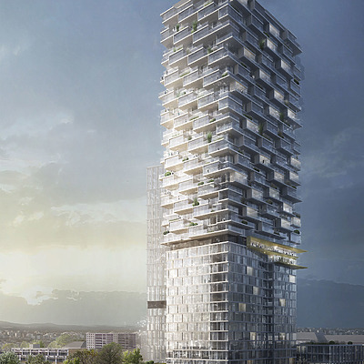 One Forty West by Cyrus Moser Architekten
