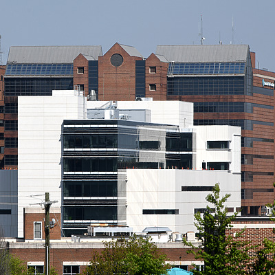 Janeway Clinical Sciences Tower - WFUBMC by John W. Cahill