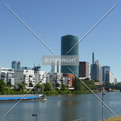Westhafen Tower by Nephilim