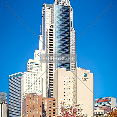 Comerica Bank Tower by Ryan Hildebrand