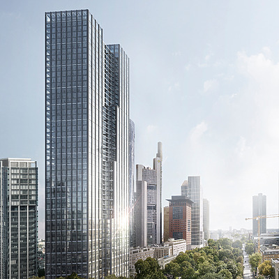 Hochhauskomplex Neue Mainzer Straße by KSP Engel und Zimmermann