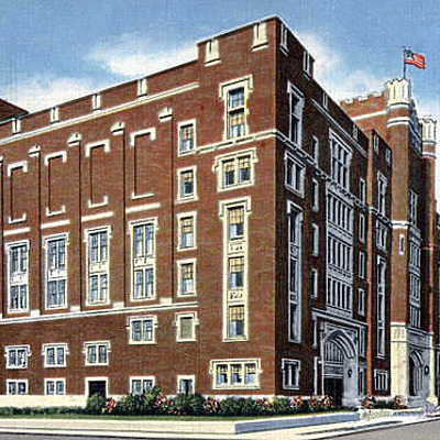 Cornerstone Center for the Arts by Muncie News Co./Curteich