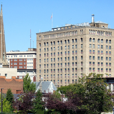 Adirondack Bank Building by John Cahill