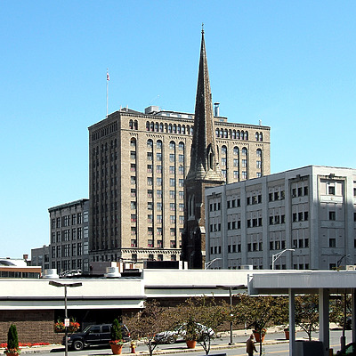Adirondack Bank Building by John Cahill