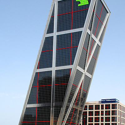 Puerta de Europa I by John Bek