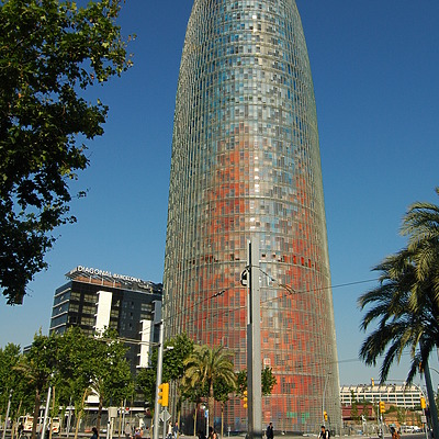 Torre Agbar by David Guija