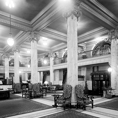 Hotel Utica by Library of Congress, Prints and Photographs Division, Detroit Publishing Company
