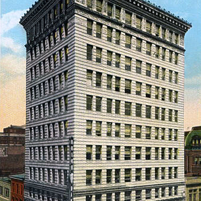 Sinclair Building by Curt Teich & Co.