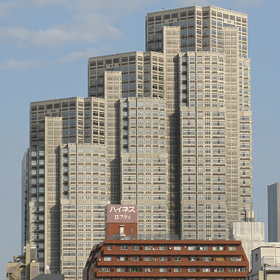 Tokyo City Hall Tower II by Kevin Hemphill