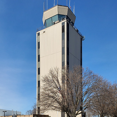 Spirit of Saint Louis Airport Control Tower by Ryan Hildebrand
