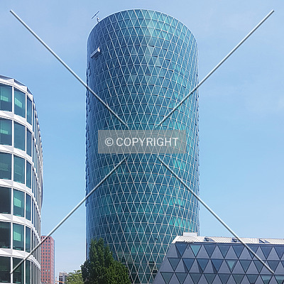 Westhafen Tower by Nephilim