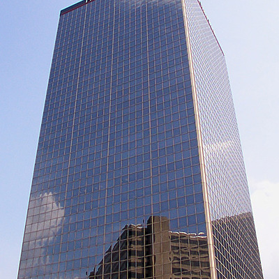 B & W Tower by Daniel Kieckhefer