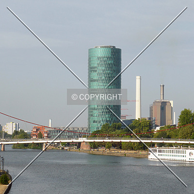 Westhafen Tower by Nephilim