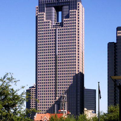 JP Morgan Chase Tower by Daniel Kieckhefer