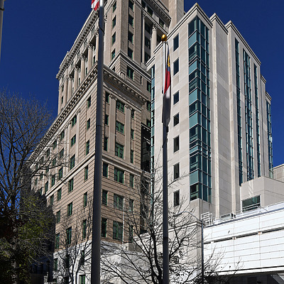 Buncombe County Courthouse by John W. Cahill