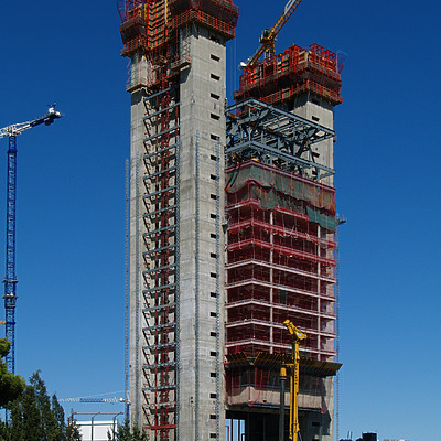 Torre Caja Madrid by Cesar Serrano