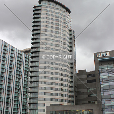 Media City Building A by Florian Barbier