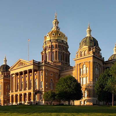 Iowa State Capitol by James Peacock