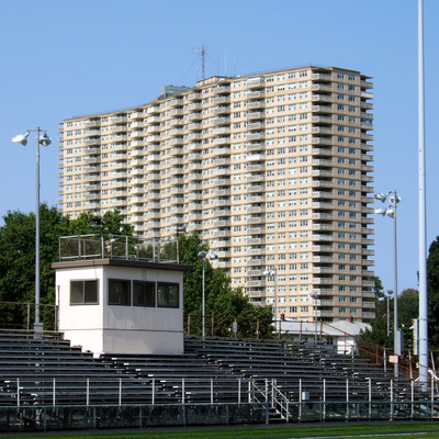 Mediterranean Towers West by John Cahill