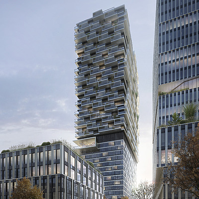 One Forty West by cyrus moser architekten