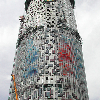 Torre Agbar by David Guija