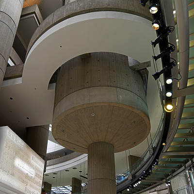 Detroit Marriott at the Renaissance Center by John W. Cahill