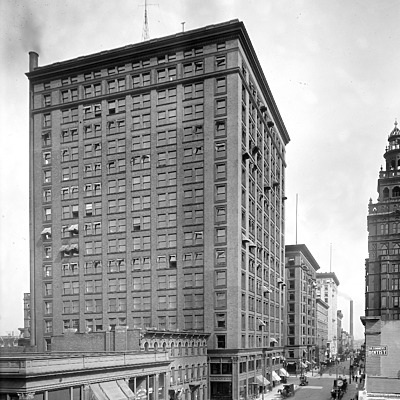 The Nicholas Building by Library of Congress, Prints and Photographs Division, Detroit Publishing Company