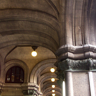 Palacio Salvo by Daniel Kieckhefer