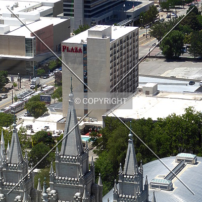 Salt Lake Plaza Hotel Temple Square by Chris Patriarca