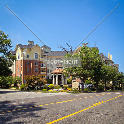 Mansions on the Plaza I by Ryan Hildebrand