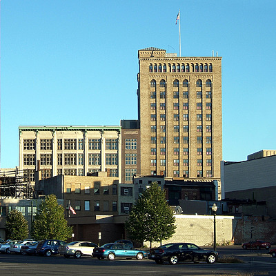 Adirondack Bank Building by John Cahill