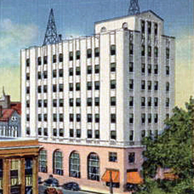 Richland Bank Building by Curt Teich & Co.