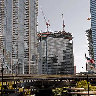 Blue Cross-Blue Shield Tower by Shawn Ursini